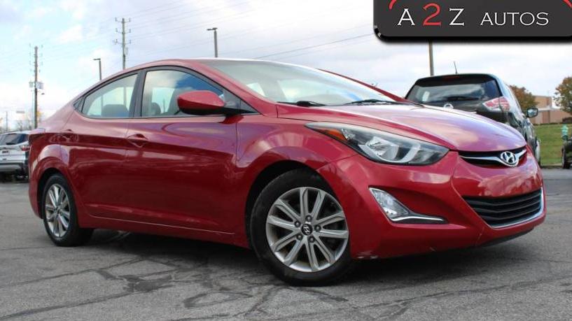 HYUNDAI ELANTRA 2015 KMHDH4AE4FU452266 image