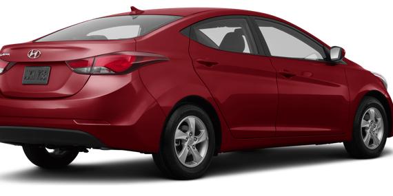 HYUNDAI ELANTRA 2015 KMHDH4AE4FU341460 image