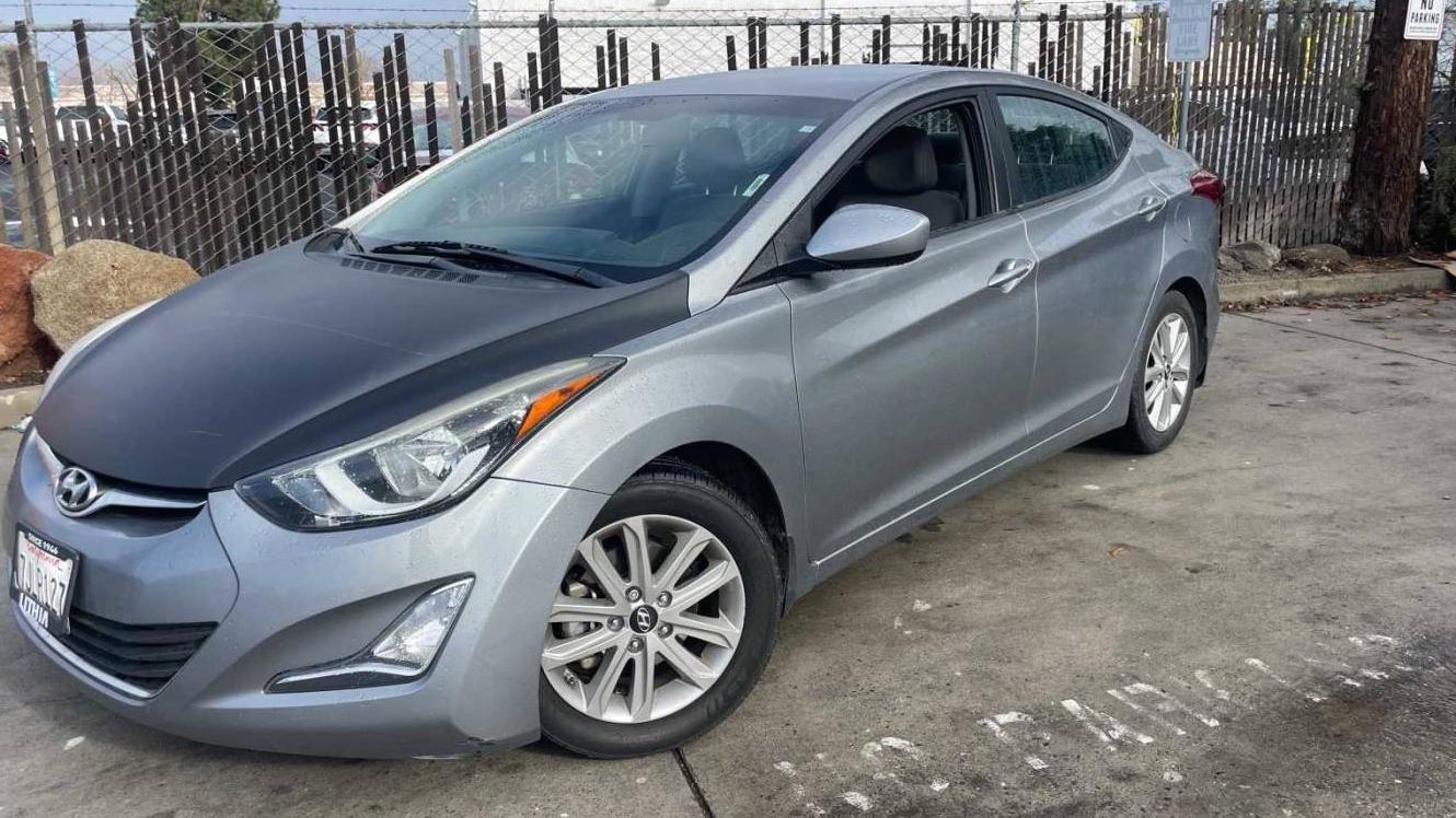 HYUNDAI ELANTRA 2015 KMHDH4AEXFU412810 image