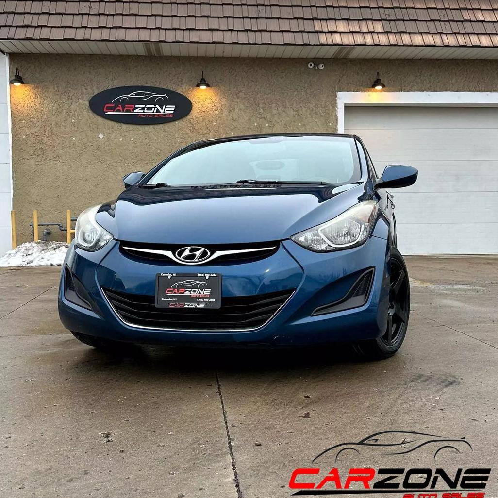 HYUNDAI ELANTRA 2015 KMHDH4AE9FU225980 image