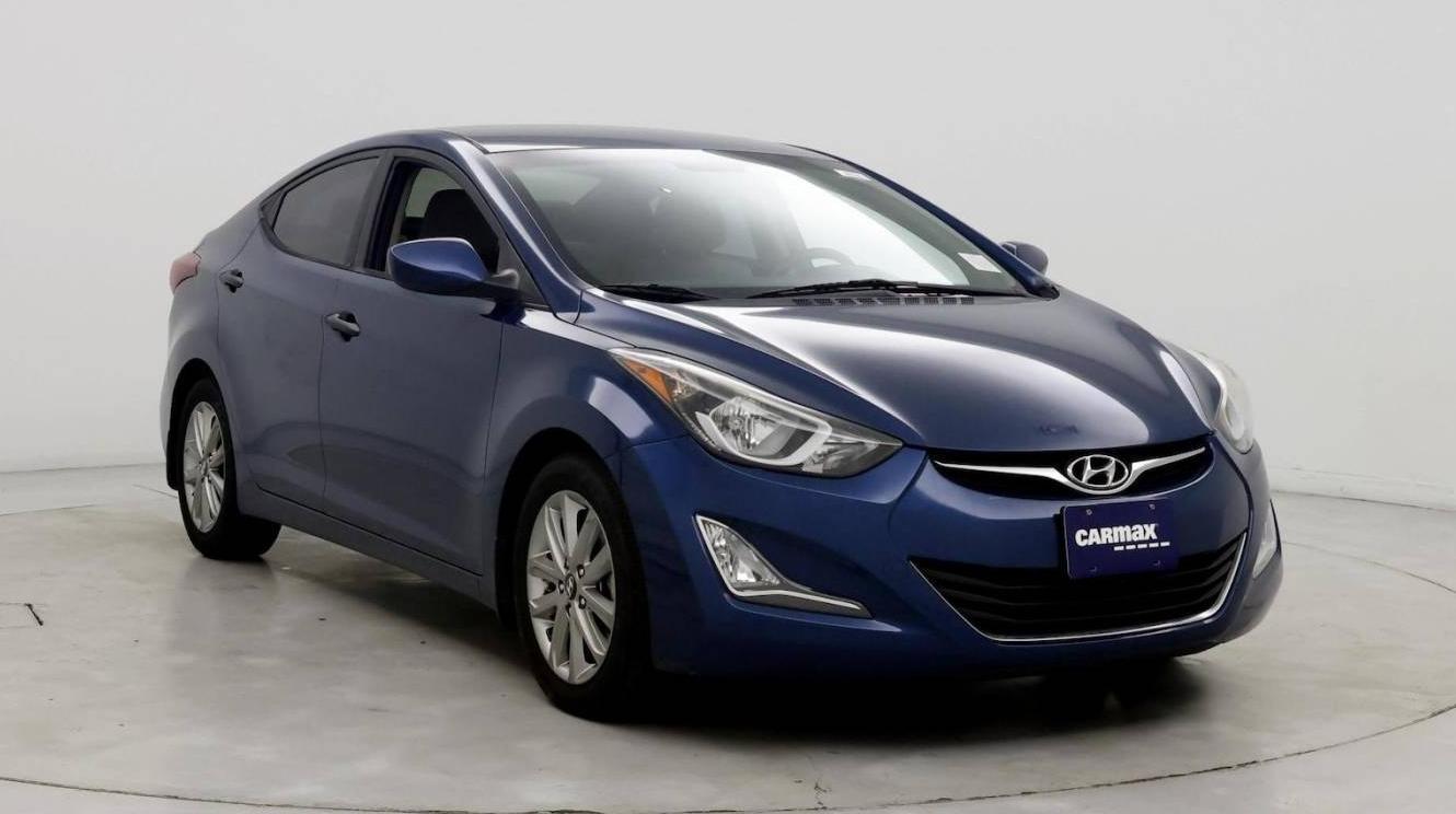 HYUNDAI ELANTRA 2015 KMHDH4AE1FU354313 image