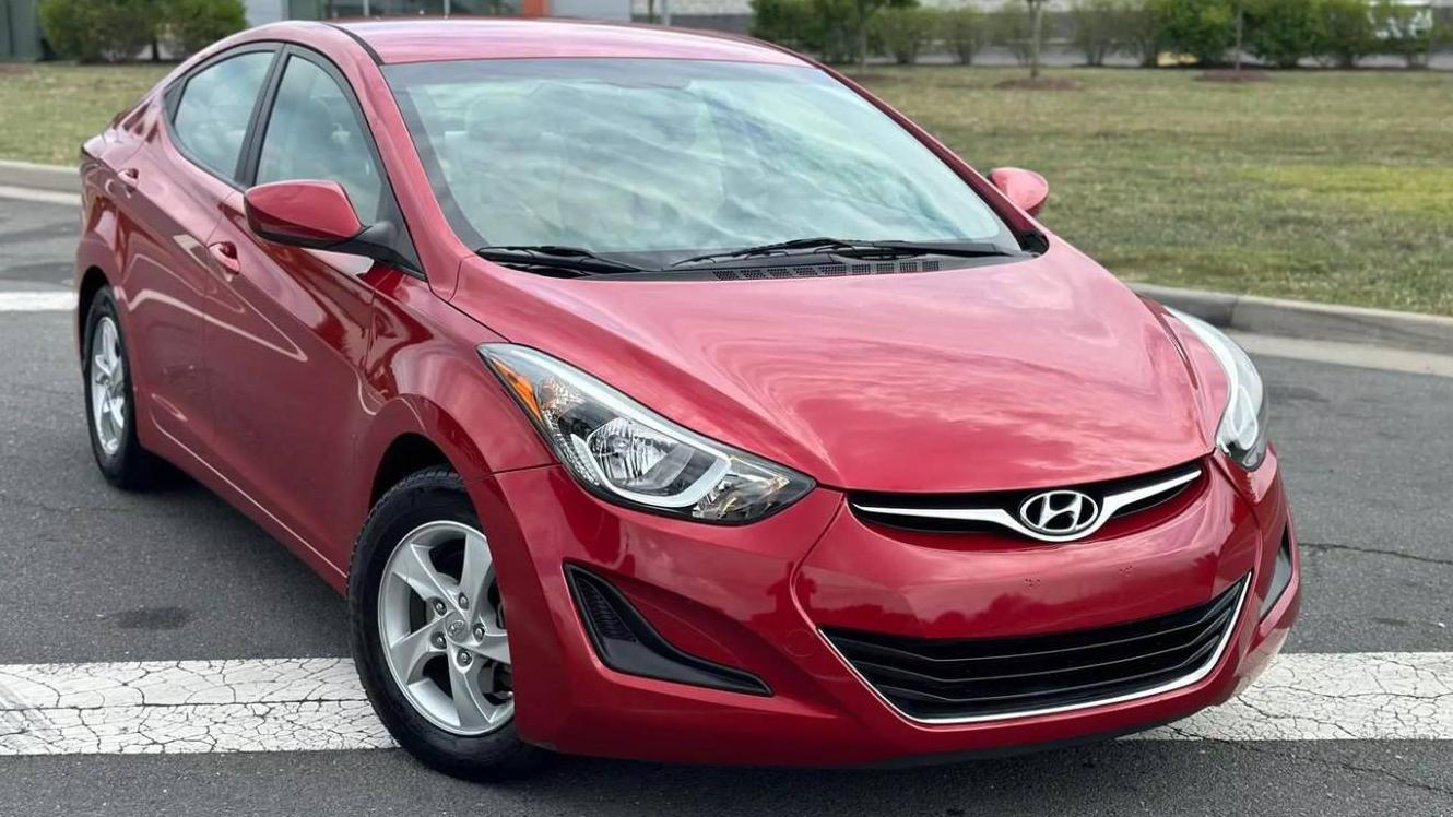 HYUNDAI ELANTRA 2015 KMHDH4AE3FU280831 image