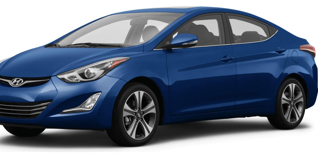 HYUNDAI ELANTRA 2015 KMHDH4AHXFU233256 image