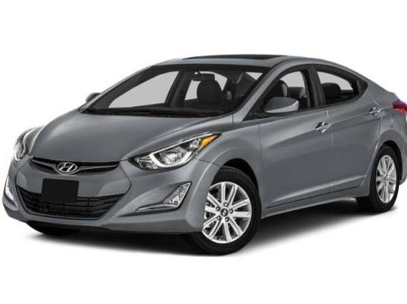 HYUNDAI ELANTRA 2015 KMHDH4AE8FU380150 image