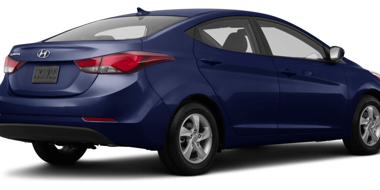 HYUNDAI ELANTRA 2015 KMHDH4AE8FU353949 image