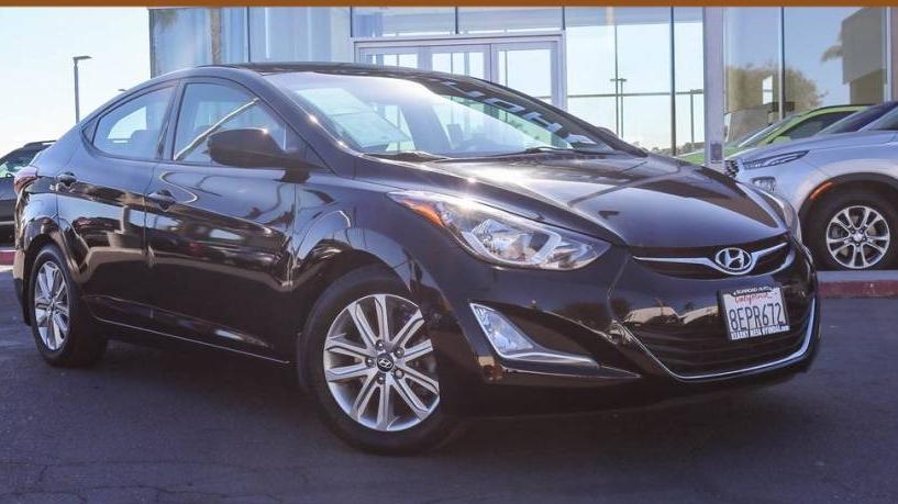 HYUNDAI ELANTRA 2015 KMHDH4AE7FU226321 image