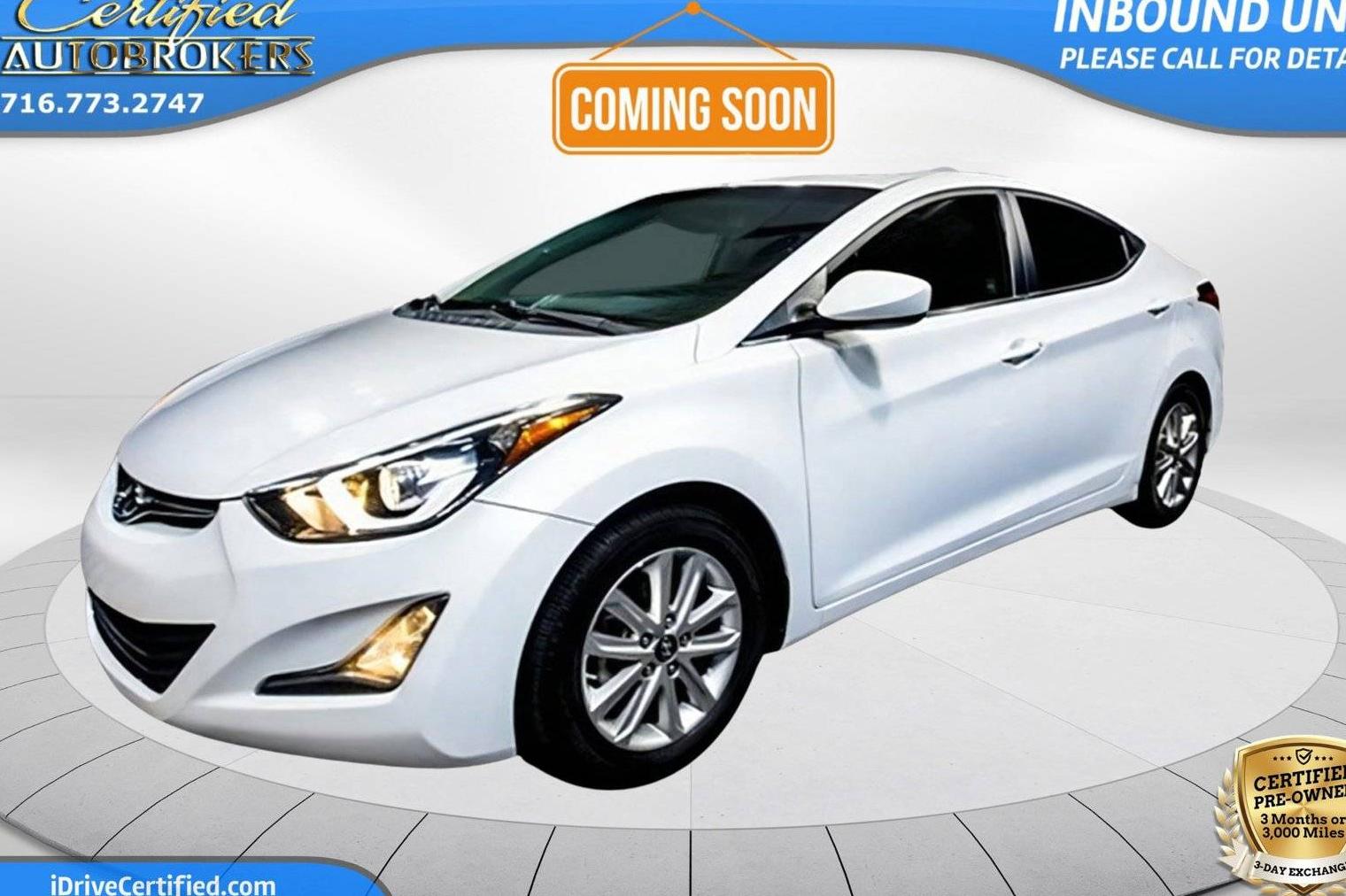 HYUNDAI ELANTRA 2015 5NPDH4AE9FH573891 image