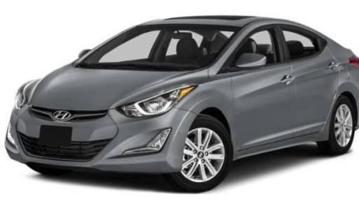 HYUNDAI ELANTRA 2015 KMHDH4AE4FU425195 image