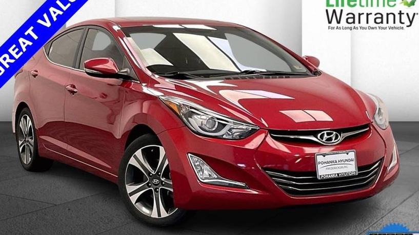 HYUNDAI ELANTRA 2015 KMHDH4AH8FU342606 image