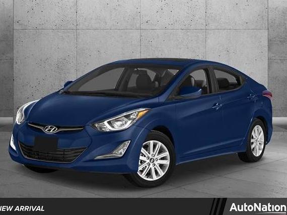 HYUNDAI ELANTRA 2015 KMHDH4AH3FU380177 image