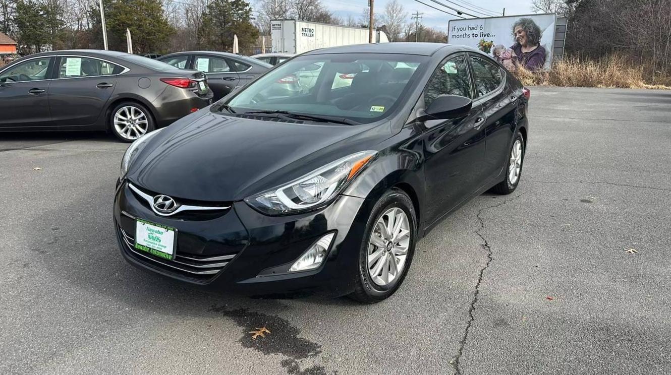 HYUNDAI ELANTRA 2015 KMHDH4AEXFU382661 image