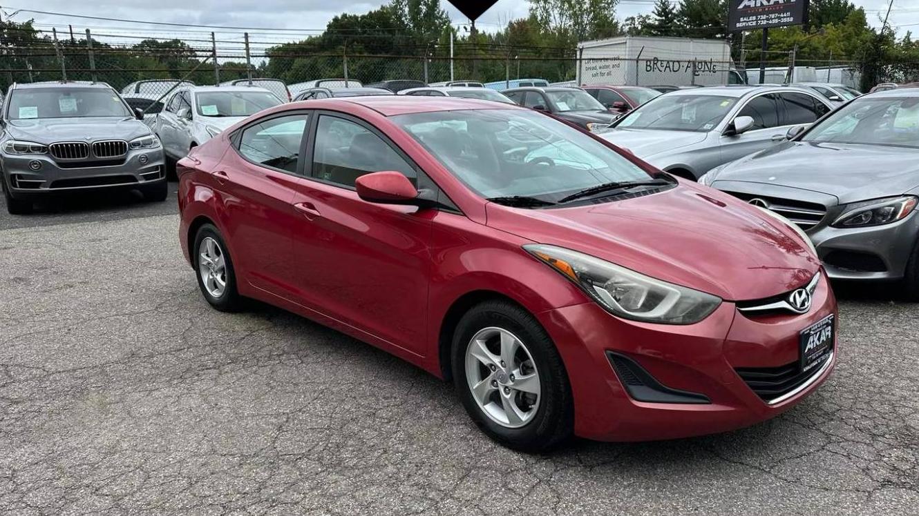 HYUNDAI ELANTRA 2015 KMHDH4AE9FU416511 image