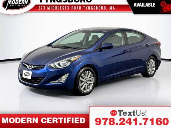 HYUNDAI ELANTRA 2015 5NPDH4AE0FH608186 image