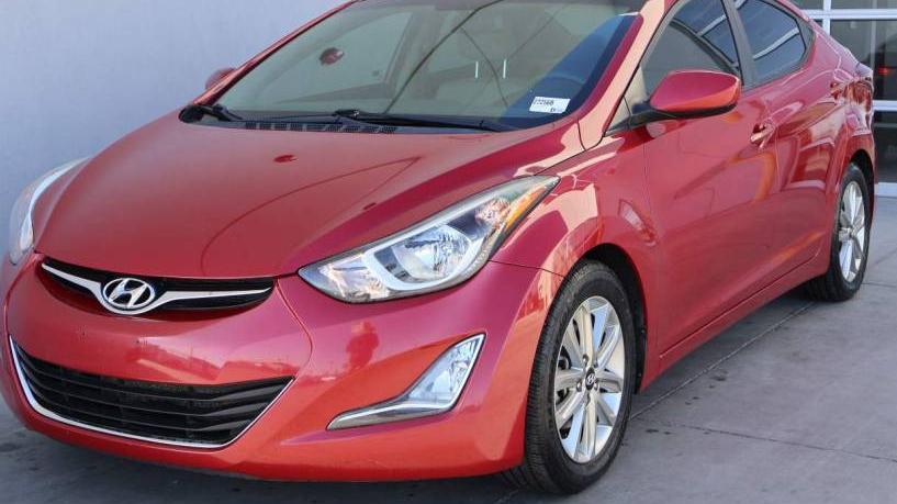 HYUNDAI ELANTRA 2015 KMHDH4AEXFU252606 image