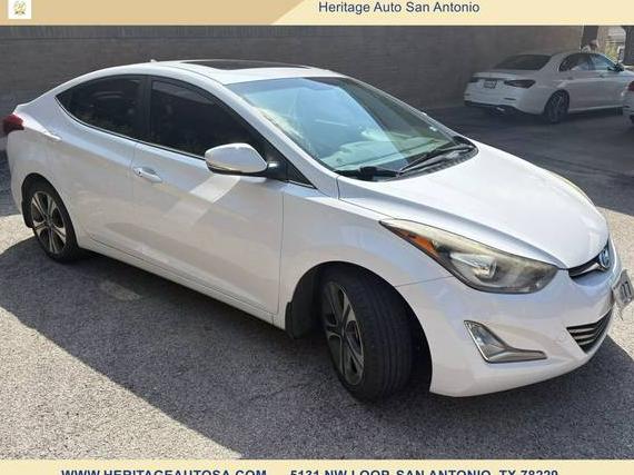 HYUNDAI ELANTRA 2015 KMHDH4AH9FU414199 image