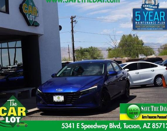 HYUNDAI ELANTRA 2022 5NPLM4AG6NH064364 image