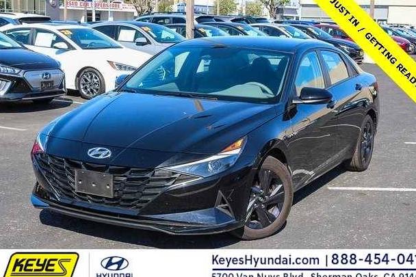 HYUNDAI ELANTRA 2022 5NPLM4AG4NH076321 image