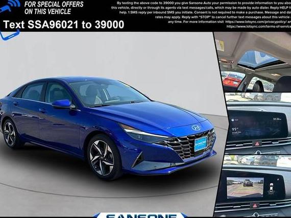 HYUNDAI ELANTRA 2022 5NPLP4AG5NH059602 image