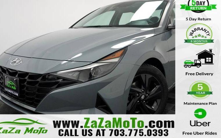 HYUNDAI ELANTRA 2022 KMHLM4AG9NU327836 image