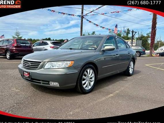 HYUNDAI AZERA 2007 KMHFC46F47A234050 image