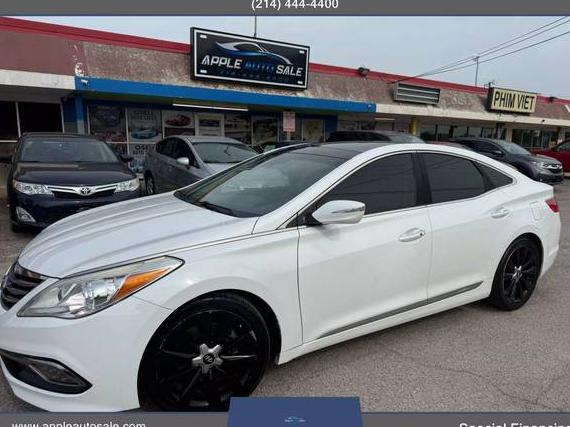 HYUNDAI AZERA 2017 KMHFH4JG6HA590499 image