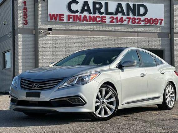 HYUNDAI AZERA 2017 KMHFH4JGXHA591560 image
