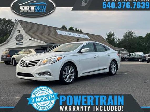 HYUNDAI AZERA 2013 KMHFG4JG2DA282713 image