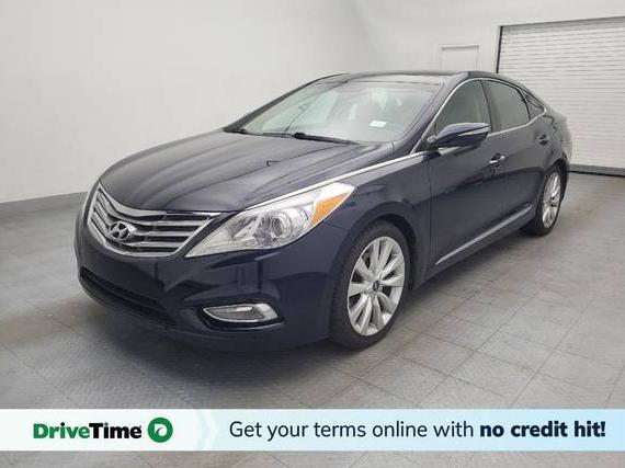 HYUNDAI AZERA 2013 KMHFH4JG9DA254744 image