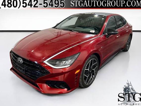 HYUNDAI SONATA 2023 KMHL14JCXPA288331 image