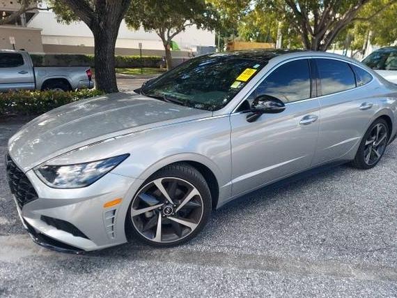 HYUNDAI SONATA 2023 KMHL44J24PA327039 image