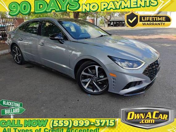 HYUNDAI SONATA 2023 KMHL44J2XPA279126 image