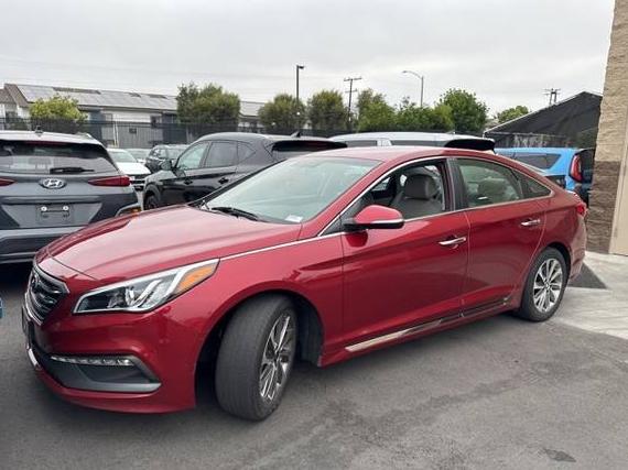 HYUNDAI SONATA 2016 5NPE34AF4GH399841 image