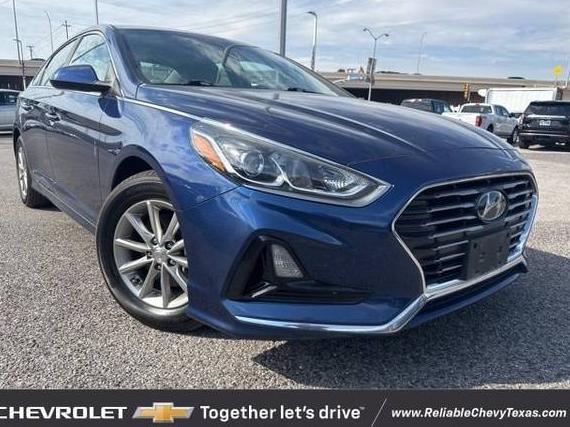 HYUNDAI SONATA 2019 5NPE24AA5KH802886 image