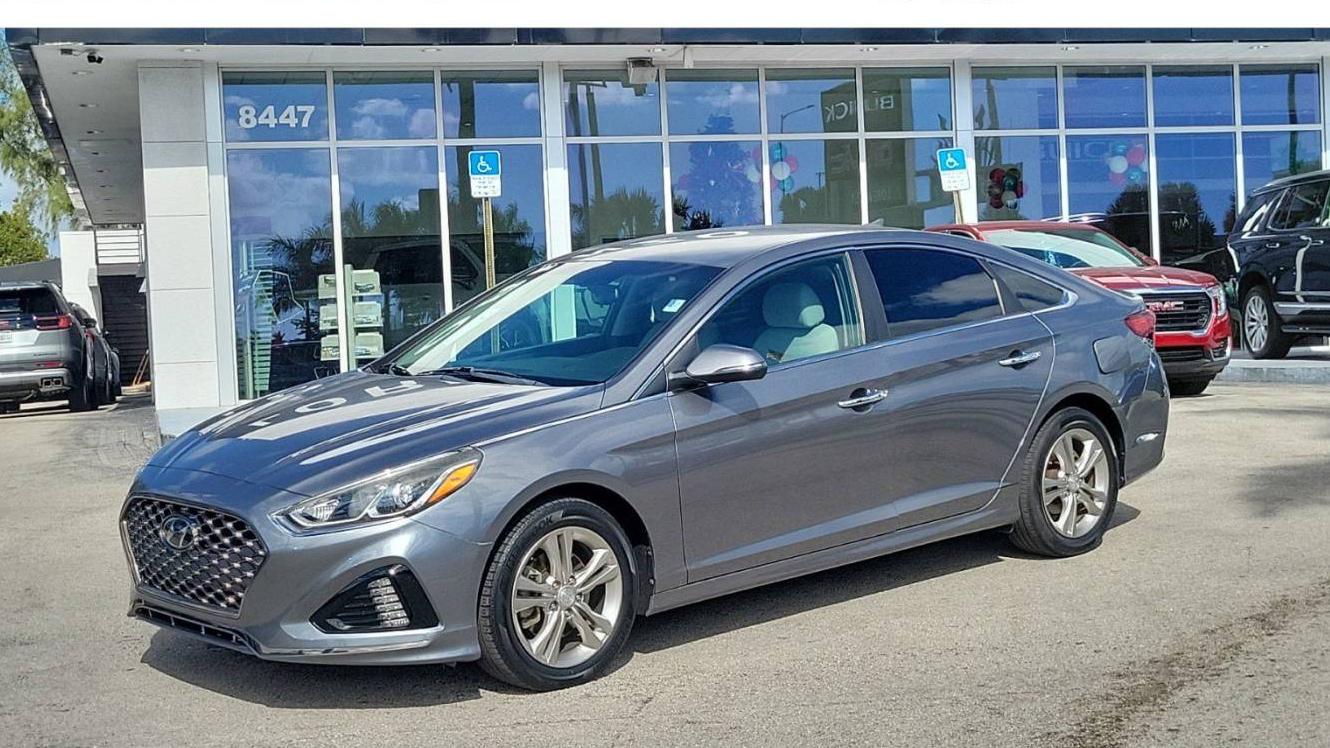 HYUNDAI SONATA 2019 5NPE34AF9KH742152 image