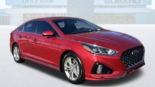 HYUNDAI SONATA 2019 5NPE34AF2KH740078 image