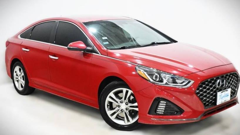 HYUNDAI SONATA 2019 5NPE34AF3KH766978 image