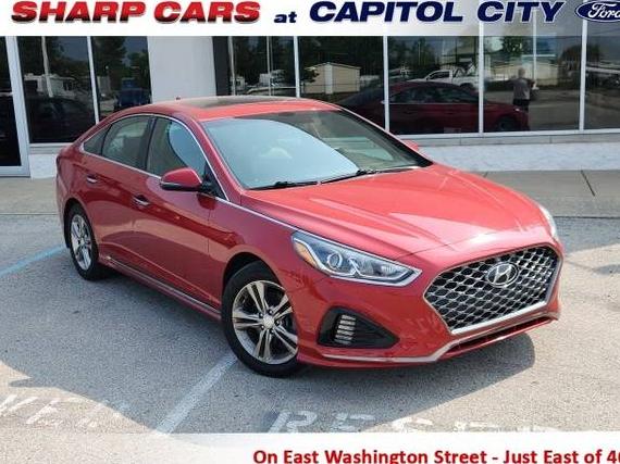 HYUNDAI SONATA 2019 5NPE34AF0KH768963 image