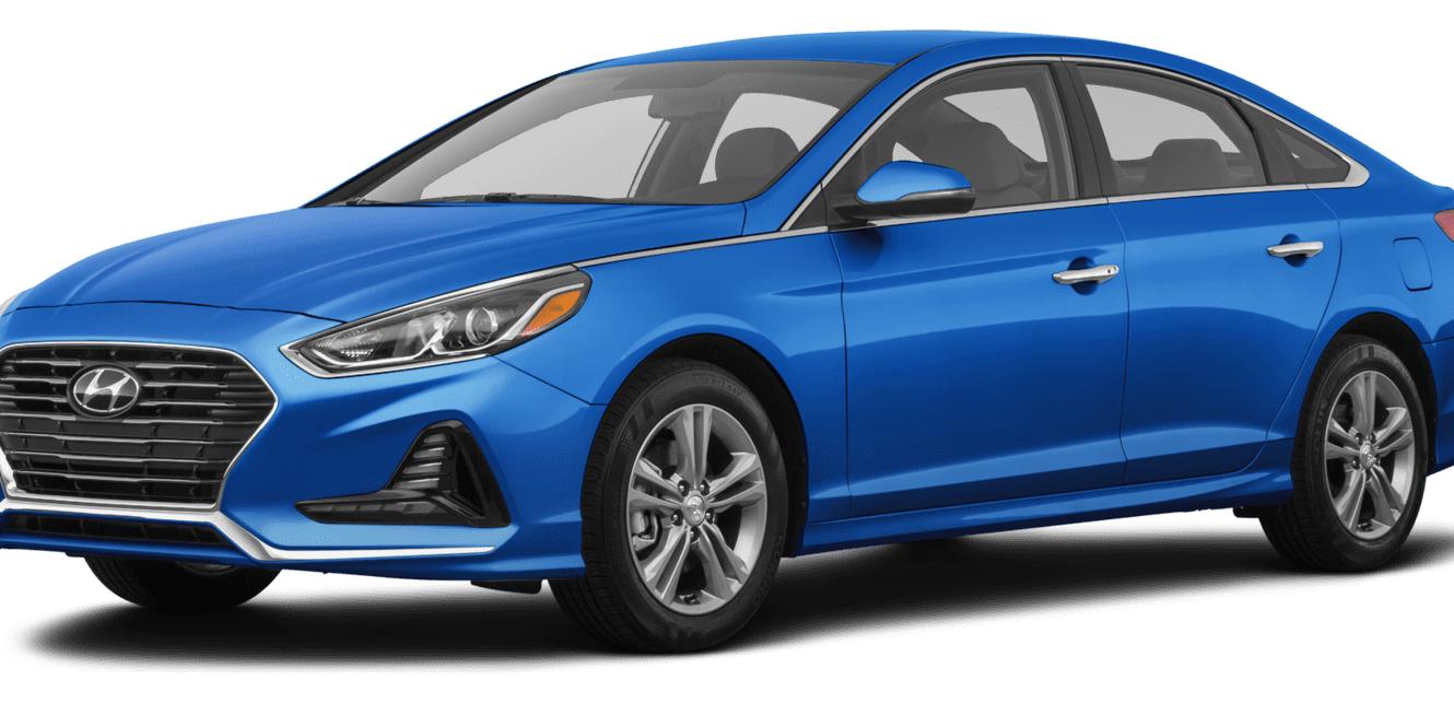 HYUNDAI SONATA 2019 5NPE34AF0KH766839 image