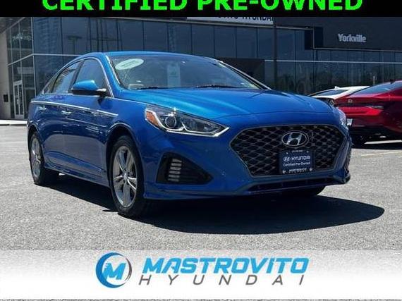 HYUNDAI SONATA 2019 5NPE34AF8KH761890 image
