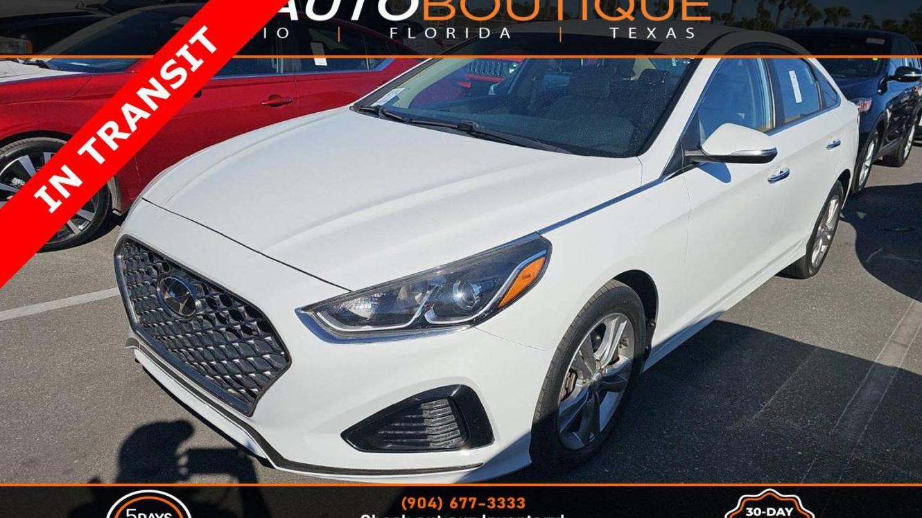 HYUNDAI SONATA 2019 5NPE34AF1KH744428 image