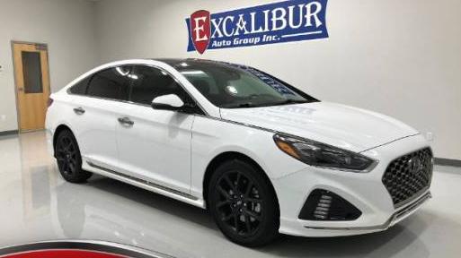 HYUNDAI SONATA 2019 5NPE34ABXKH764402 image