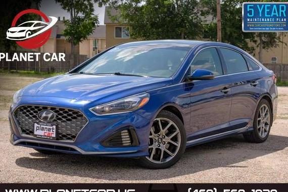 HYUNDAI SONATA 2019 5NPE34AB8KH770876 image