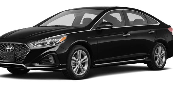 HYUNDAI SONATA 2019 5NPE34AF1KH785786 image
