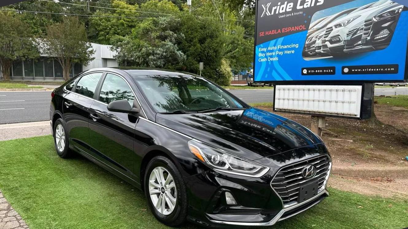 HYUNDAI SONATA 2019 5NPE24AF7KH760779 image