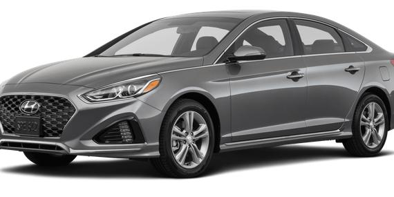 HYUNDAI SONATA 2019 5NPE34AF0KH780417 image