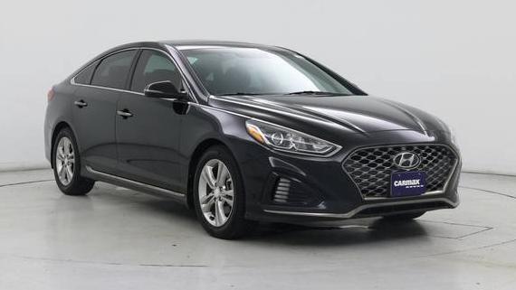 HYUNDAI SONATA 2019 5NPE34AF2KH766485 image