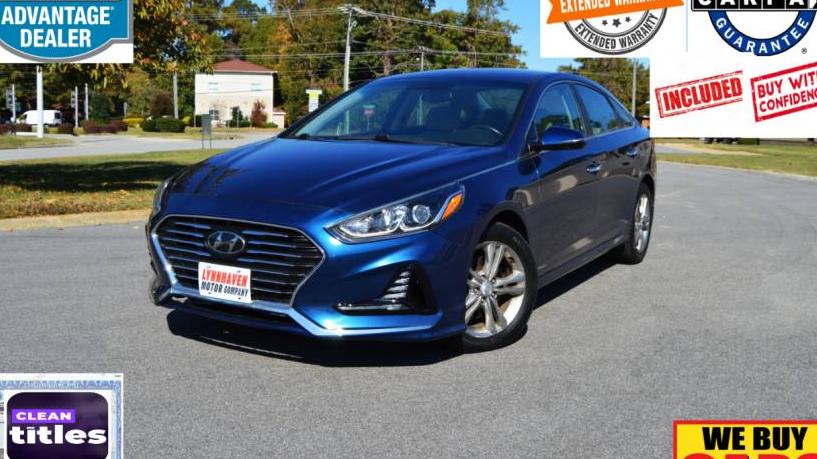 HYUNDAI SONATA 2019 5NPE34AF2KH813806 image