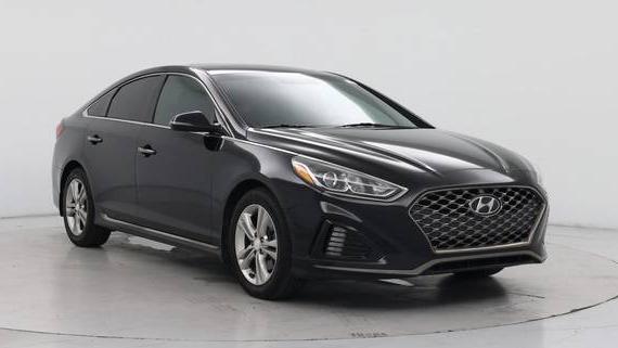 HYUNDAI SONATA 2019 5NPE34AF7KH771343 image