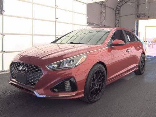 HYUNDAI SONATA 2019 5NPE34AF3KH768388 image
