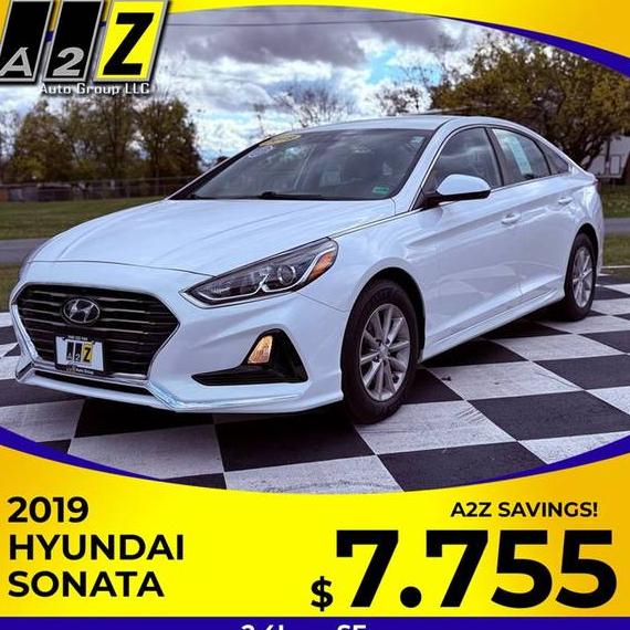HYUNDAI SONATA 2019 5NPE24AF3KH818080 image
